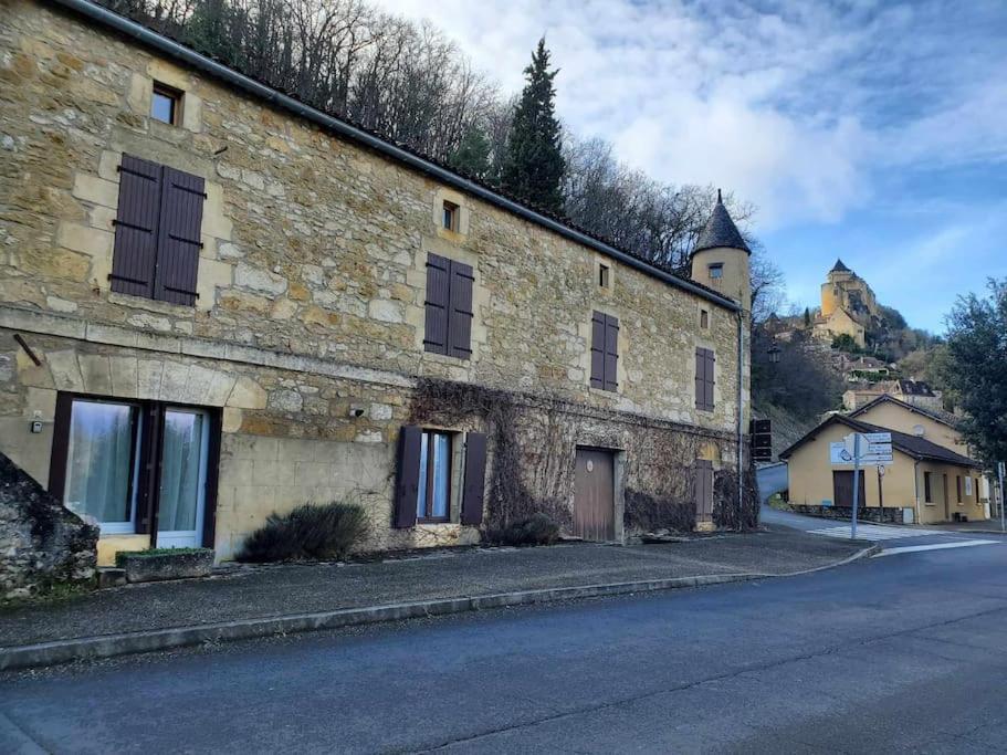 Studio Au Pied Du Chateau De Castelnaud Esterno foto